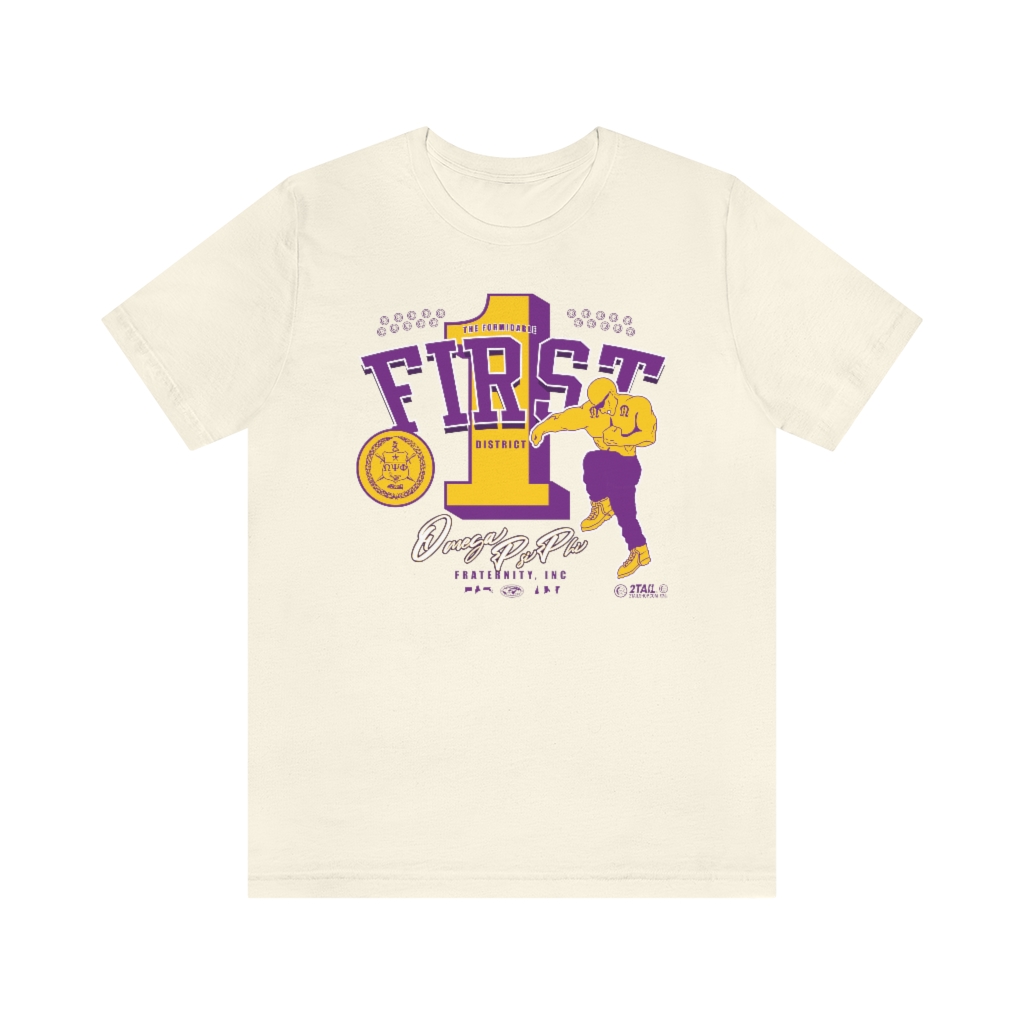 Omega Psi Phi First District - Men's Athletic Shorts 