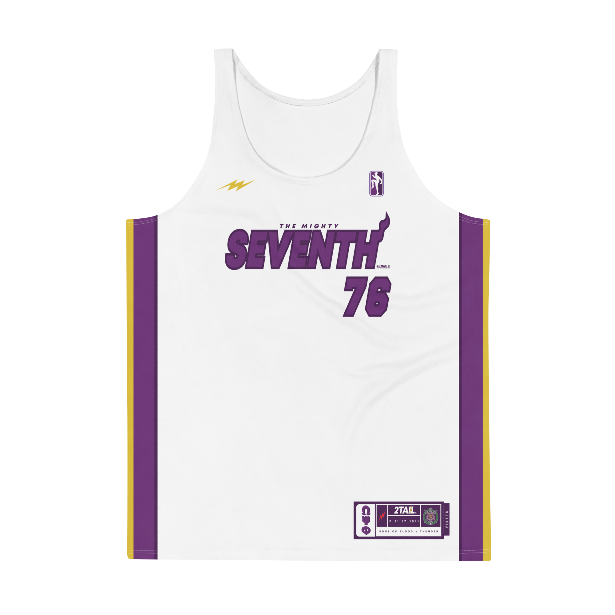 Omega PSI Phi Ques Basketball Jersey - La Retro Edition (Custom) L